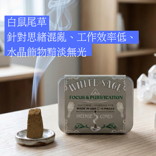 White Sage/Blue Sage/Pine Incense Cones