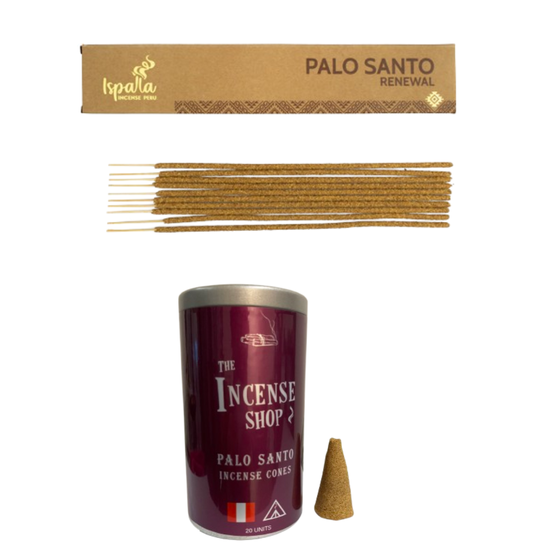 Palo Santo Incense Stick + Incense Cone Set