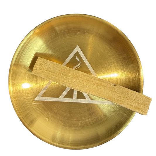 Bronze Smudging Plate