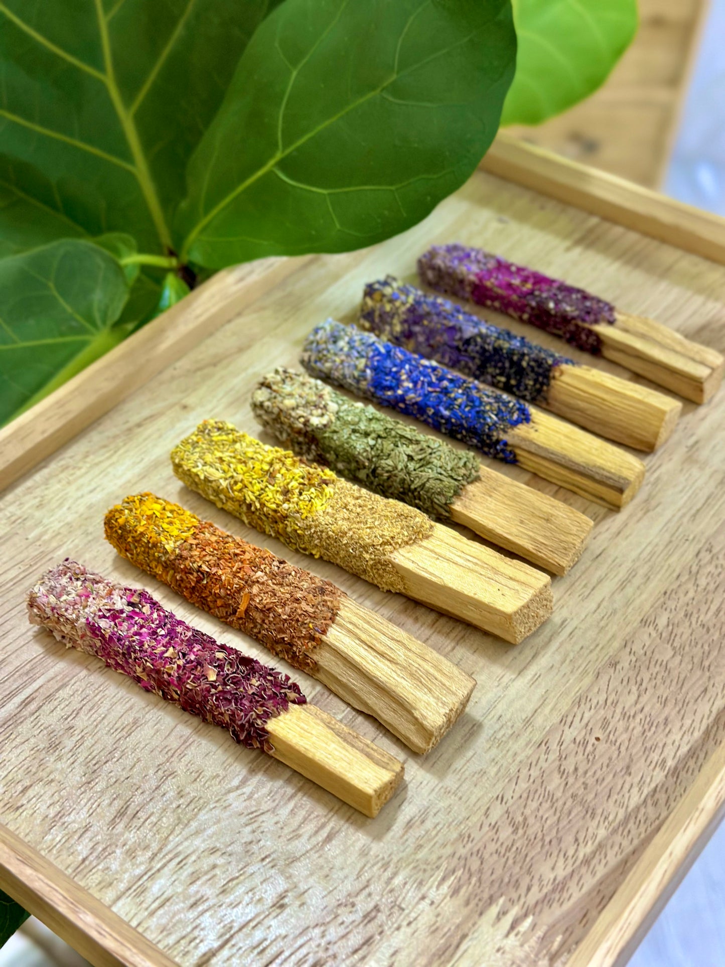 Seven Chakra Palo Santo Stick Box Set